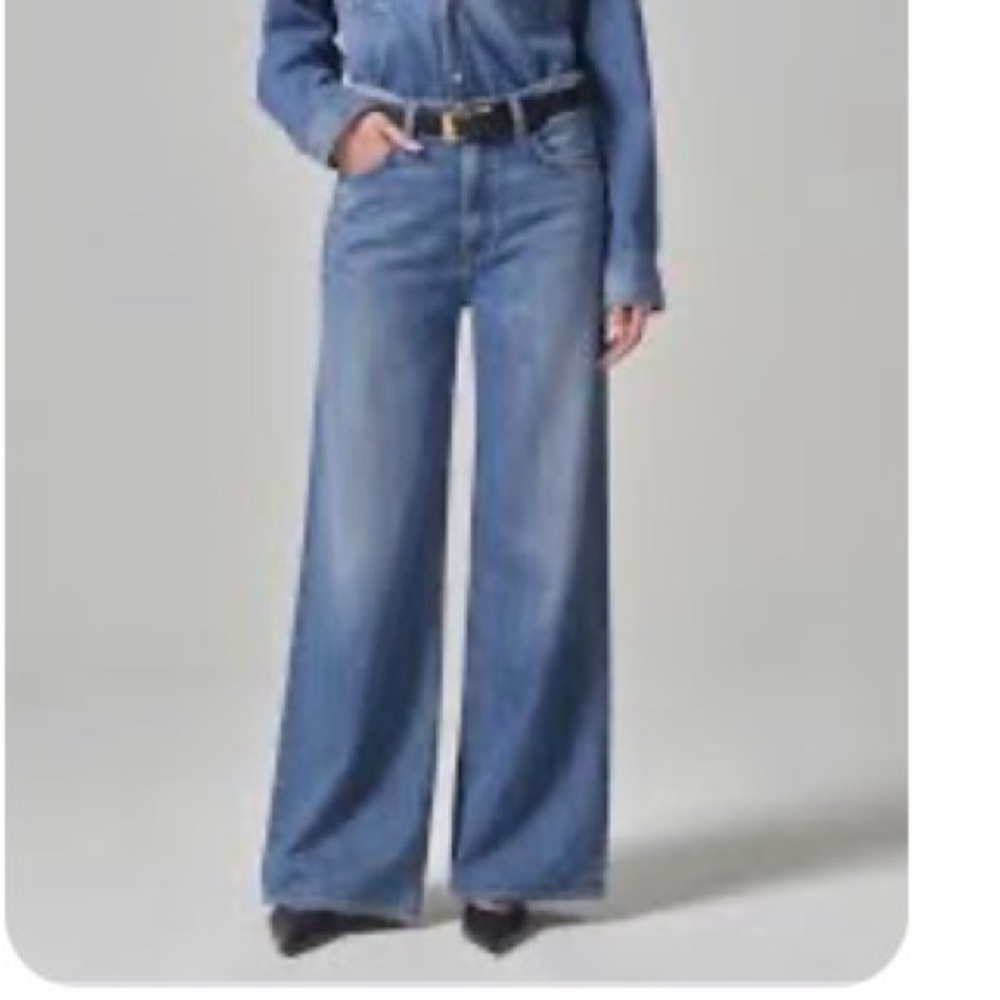 NWT Citizens of Humanity Paloma Baggy Jean in Siesta Medium Blue size 29